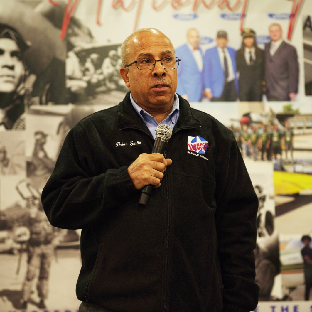 Brian R. Smith at Tuskegee Airmen National Historical Museum