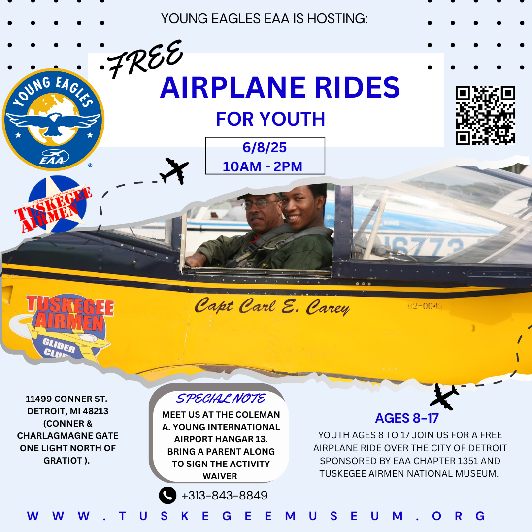 Free Airplane Rides for Youth Hosted by Young Eagles EAA